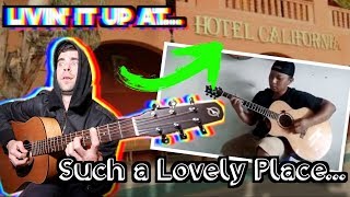 Alip Ba Ta - Hotel California (The Eagles) | Fingerstyle Guitar Cover | REACTION