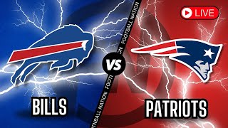 Buffalo Bills vs New England Patriots - AFC East Showdown - Live Stream Color Radio Broadcast