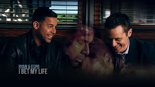 {Castle} Ryan & Esposito // I Bet My Life
Ryan and Esposito from Castle. Best partnership, friendship to ever graced our televisions. Love watching their amazing special bond & cant wait to see more! Catch them back on screen from 8th of Feb :)
S2-8 // HD //
All clips belong to andrew marlowe and abc. {Castle} Ryan & Esposito // I Bet My Life