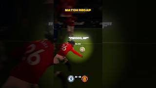Quick kind recap of United vs Chelsea game 🤣⚽