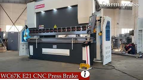 DurmaPress 160Ton 3200mm Hydraulic CNC Press Brake with Laser Protection for worker