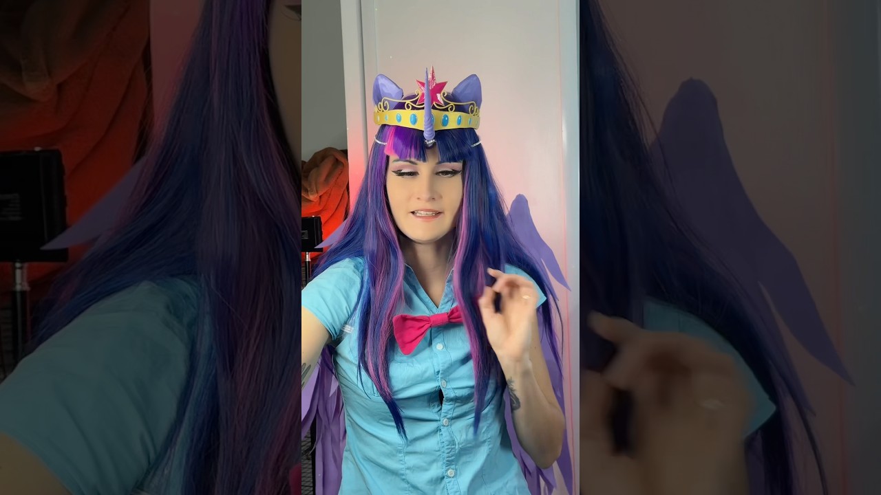 Explication de mon cosplay de Twilight Sparkle de MLP 💜