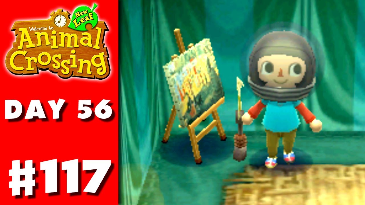 Animal Crossing: New Leaf - Part 117 - Calm Painting (Nintendo 3DS Gameplay  Walkthrough Day 56) - YouTube
