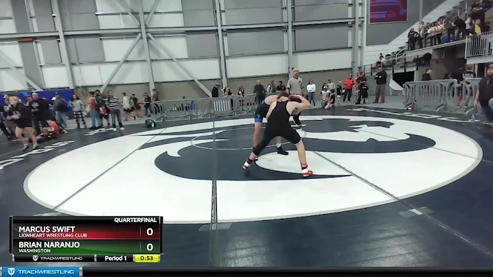 119 Lbs Quarterfinal - Brian Naranjo, Washington V...