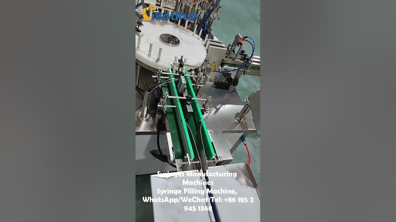 Syringes Manufacturing Machines Syringe Filling Machine Prefilled
