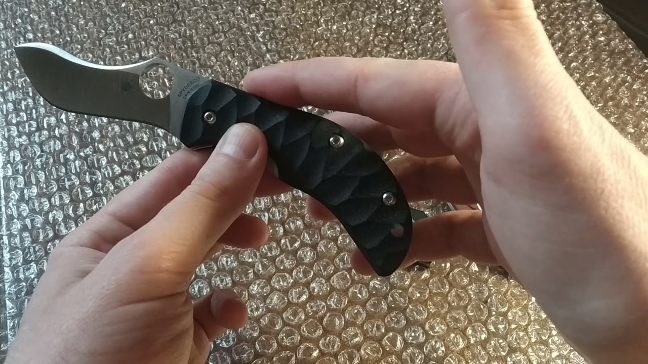 Мои ножи «Spyderco». Видеоответ для «Rezat.ru».