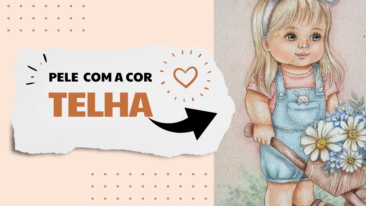 Pele com a cor TELHA - 1/3