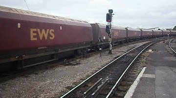 DB Schenker Class 66 no: 66063 @ Bristol Temple Meads With A Coal Train 31-05-2012.