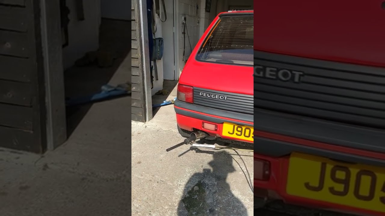 Peugeot 205 GTi Turbo Xu10j2te Dyno Run