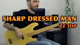 SHARP DRESSED MAN - ZZ Top - Bass Cover /// Bruno Tauzin chords