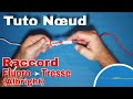 Tuto nud raccord tresse fluorocarbone albright