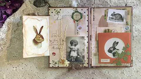 Bunny Hugs Envelope JJ (sold)