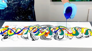 HOLY MOLEY~Swiped Ribbon Wandering Ring Pour~ 🏳️🌈🌈Pride Collaboration~Acrylic Fluid Art~207
This Swiped Ribbon Wandering Ring Pour has got a lot to look at what a great look its got. The Pride flag colors are just amazing in this piece. Im so happy with the outcome. Thank you @NateBrightArt and @JanCArt for putting this collaboration together. Theres so many artists that are going to be taking part over a 3 day period. Check out the playlists below to see all the fantastic art that is being created.
Playlists for all 3 days of premiers
June 28, 2023 https://youtube.com/playlist?list=PLamBWChMffK-2_NEUuk5-uuC5MhdU5DjB
June 29, 2023 https://youtube.com/playlist?list=PLamBWChMffK85CfEP3xdubk_4JxE-Hava
June 30, 2023 https://youtube.com/playlist?list=PLamBWChMffK9n0EEygoCEa_miGWvRc6Dw
Ways you can help support me and my art journey is not only by watching, commenting and sharing my videos but you can follow me on all my social media accounts. If you enjoy watching my art journey, please hit that like button. If youre a new watcher, hit that Subscribe button and the notification bell to be alerted to new video content.
If you would like to make a monetary donation of support, you can do that to my Paypal account using the following link.
https://www.paypal.com/paypalme/BrianCeglarski
I hope you enjoy this piece as much as I do. Let me know what you think in the comments below.
Video 207
15x30 Gallery Wrapped Canvas
Time Stamps
0:00 Introduction
0:31 Canvas size and Colors
2:26 Filling Cup with paints
3:44 Pouring paints on the canvas
7:57 Spinning and Tilting the Canvas
12:22 Wet result
13:05 Dried result with Final Thoughts
Colors Used
Amsterdam - Pyrolle Red
Amsterdam - Azo Orange
Amsterdam - Primary Yellow
Arteza - Phthalo Green
Amsterdam - Phthalo Blue
Creative Inspirations - Purple Lake
Blick - Metallic Purple
Pouring Medium/Additives
Liquitex Gloss Medium
Floetrol
Cell Activator
3 Parts Australian Floetrol to 1 part Paint
Amsterdam - Titanium White
Amsterdam - Oxide Black
Etsy: https://www.etsy.com/shop/Briansuppervalleyart
Instagram: https://www.instagram.com/studio_15_acrylics/
Facebook: https://www.facebook.com/Studio15Acrylics/
TikTok: https://www.tiktok.com/@studio15acrylics?lang=en
Email: Studio15Acrylics@gmail.com
Music Provided by Epidemic
#fluidart #acrylicpouring #art #studio15acrylics #swiperibbonpour HOLY MOLEY~Swiped Ribbon Wandering Ring Pour~ 🏳️🌈🌈Pride Collaboration~Acrylic Fluid Art~207