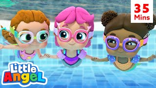 Jill Swims like a Mermaid + More Little Angel Kids Songs & Nursery Rhymes