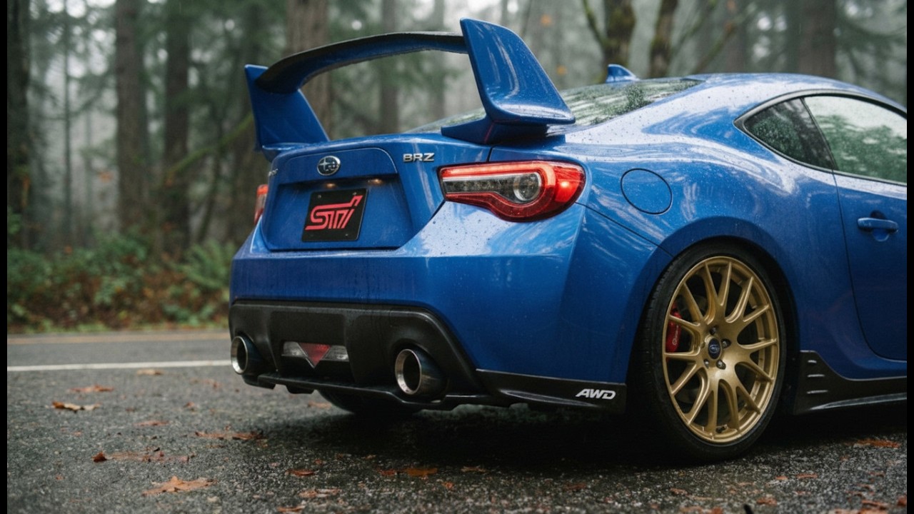 Subaru BRZ STI: 400HP Turbo + AWD | Digital Concept