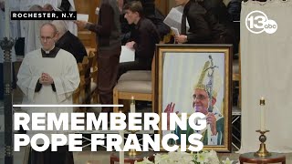 'He united people': Local parishioners honor Pope Francis with heartfelt Mass ahead of funeral