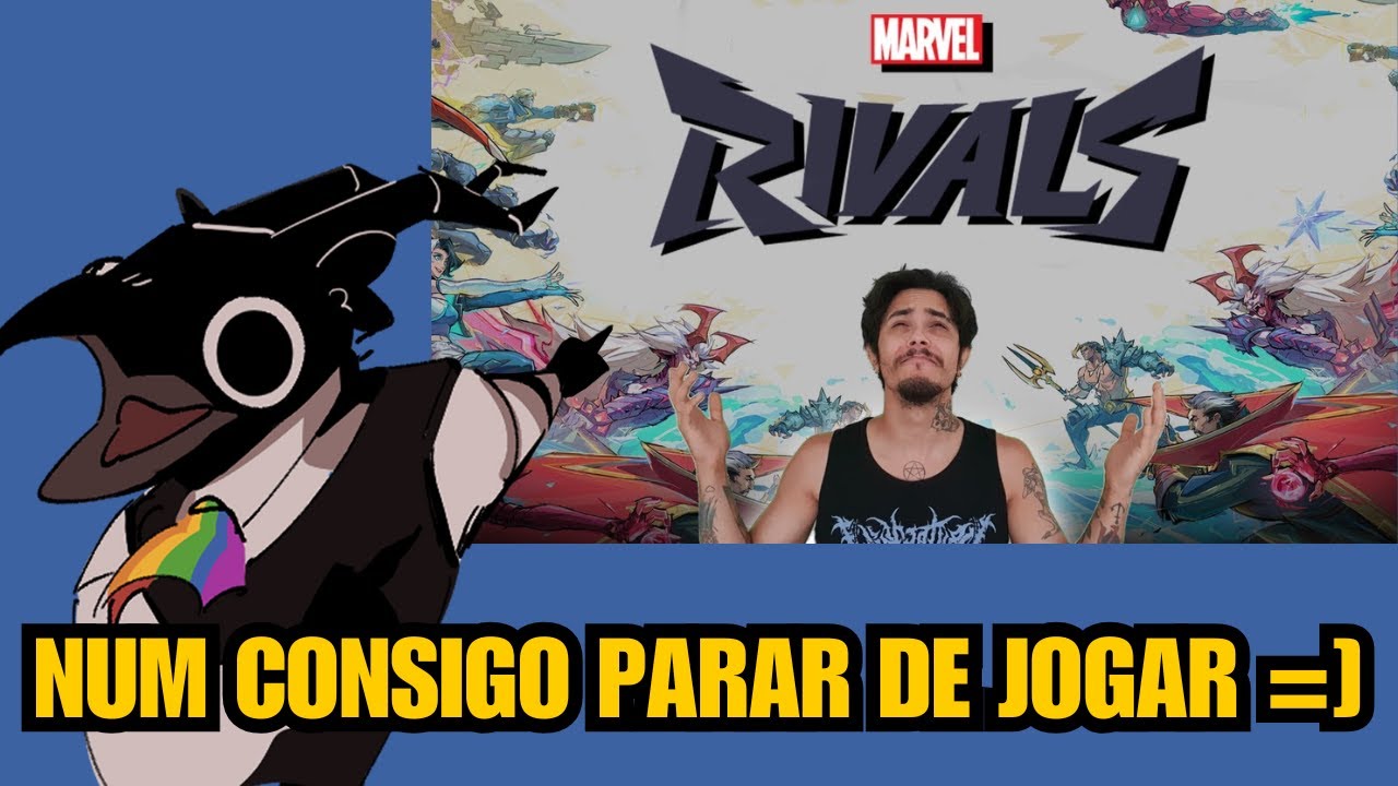 PCINI ESTÁ AQUI PARA ELOGIAR MARVEL RIVALS, E EU ESTOU AQUI PARA CONCORDAR - REACT PCINI