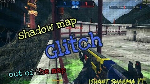 modern combat 5: Shadow map glitch (out of the map).😉