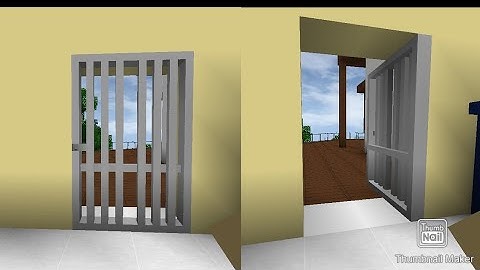 how to make door bigger than usual | door2| in mini block craft