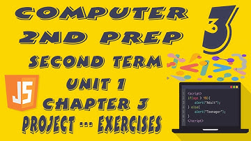 حاسب الى الصف الثانى الاعدداى ترم ثانى لــغــات 2022 |  Unit 1 | Lesson 3 | Project