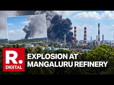 Explosion At MRPL: Smoke Seen From Refinery, Loud Sound Heard | FIRST VISUALS
