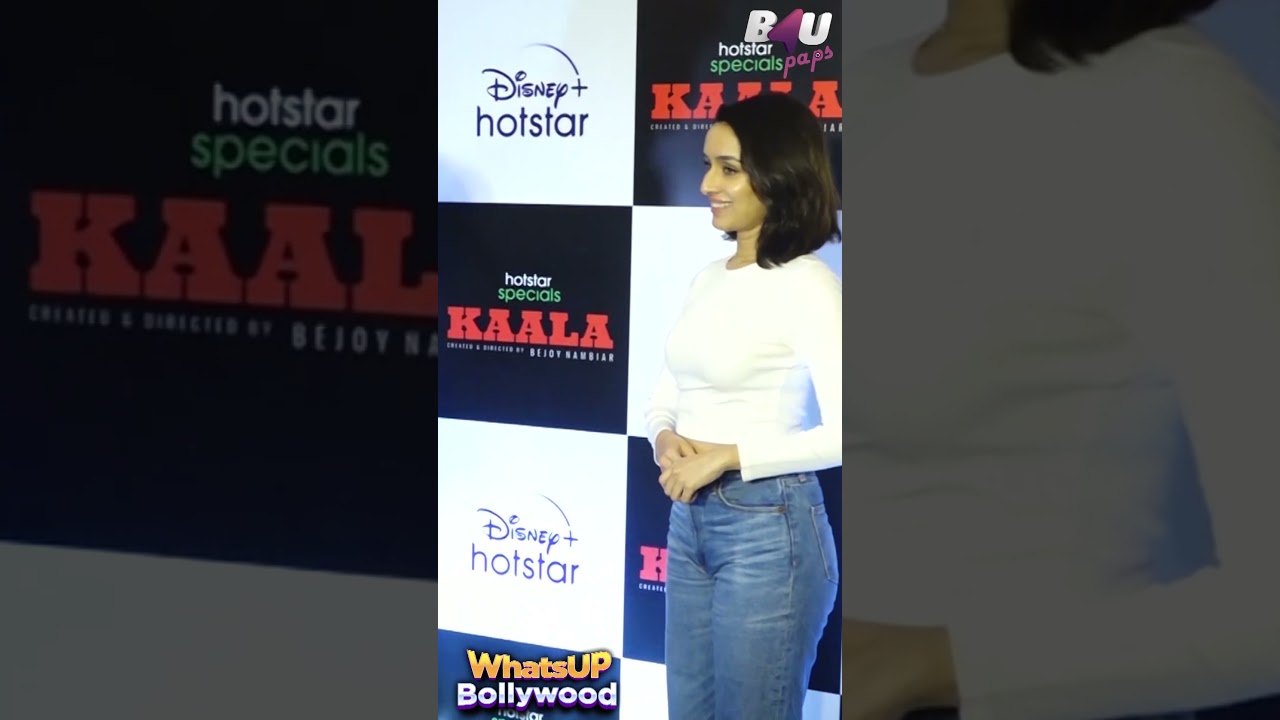 Shraddha Kapoor at Special Screening of Web Series Kaala 