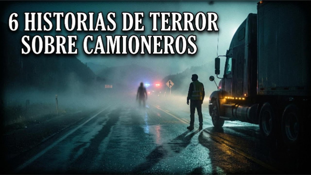 6 HISTORIAS DE TERROR DE CAMIONEROS (RUTAS PELIGROSAS)