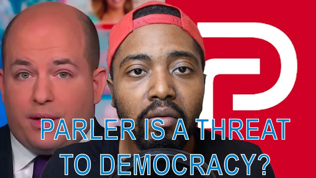 Brian Stelter & CNN: Conservatives Leaving Twitter/Facebook For Parler App Is Not Good For Democracy