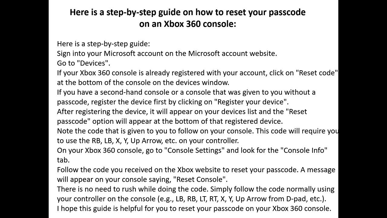 here-is-a-step-by-step-guide-on-how-to-reset-your-passcode-on-an-xbox