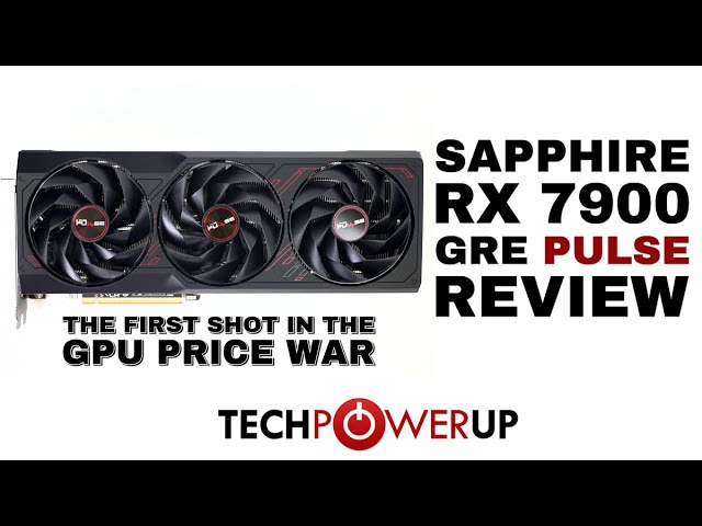 Sapphire Radeon RX 7900 GRE Pulse Review - Alan Wake 2