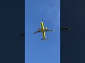 Airplane Yellow Airplane Plane Aircraft Amazing Asmr Asmrsounds Outdoors Ytshorts Shorts 