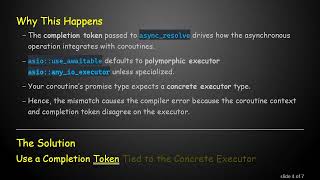 Information Using asio::awaitable with Concrete Executors and C+ + 20 Coroutines in Boost ASIO News