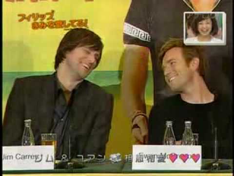 Jim Carrey & Ewan McGregor Interview (I 9 Love You...