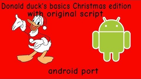 Christmas ☃️ Donald duck