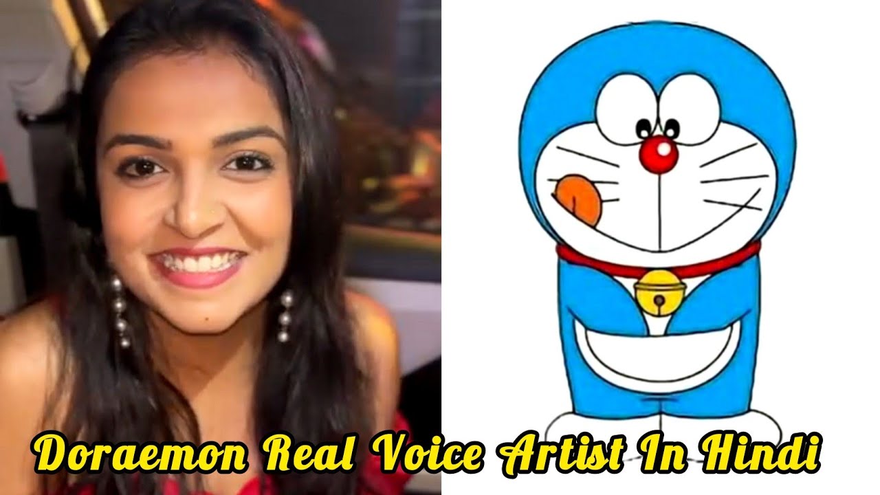 Real voice behind Doraemon in HINDI - YouTube