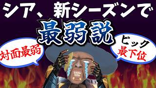 シーズン２８の最弱はまさかシア説【APEX】