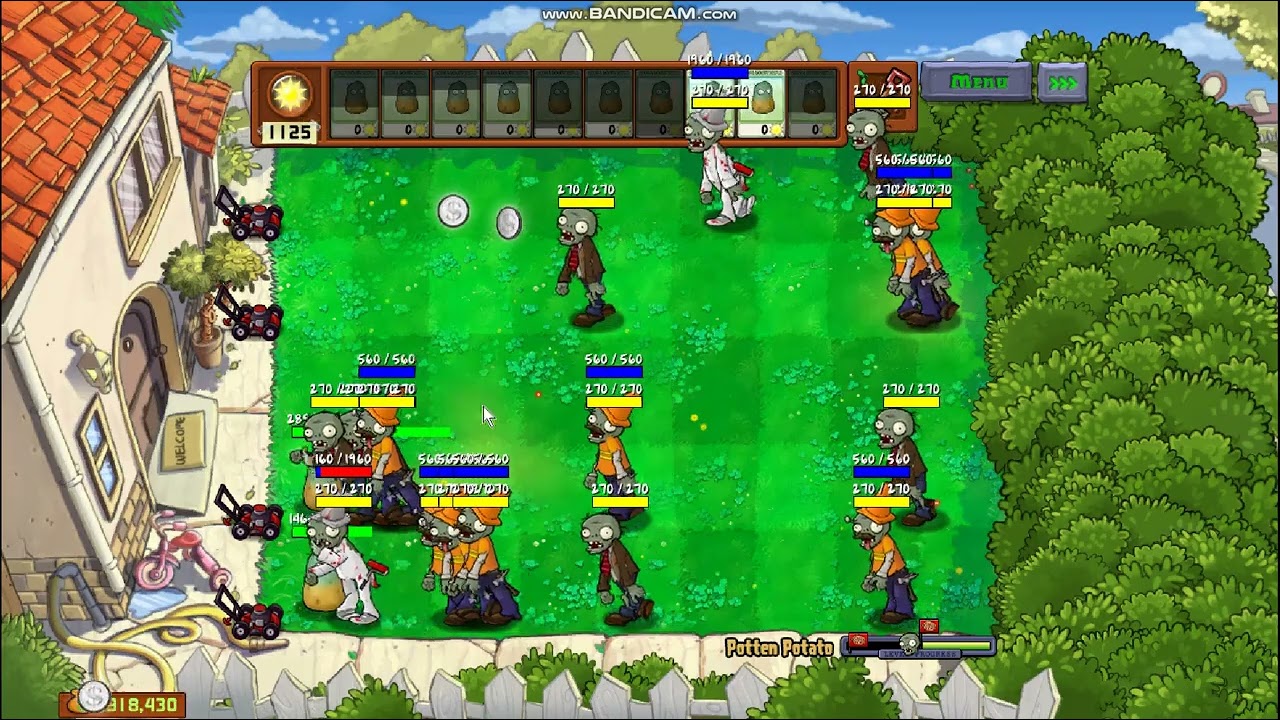 (CHECK THE DESCRIPTION!!!) Challenge for Rotten Potato!!! / PvZ Crossing 0.4