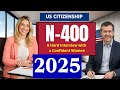 Real U.S. Citizenship Interview 2025 – Confident Applicant – Passed with Confidence! N400 Interview