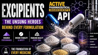Details API & Excipients Explained | What Are Active Pharmaceutical Ingredients (API) | Part 1 News