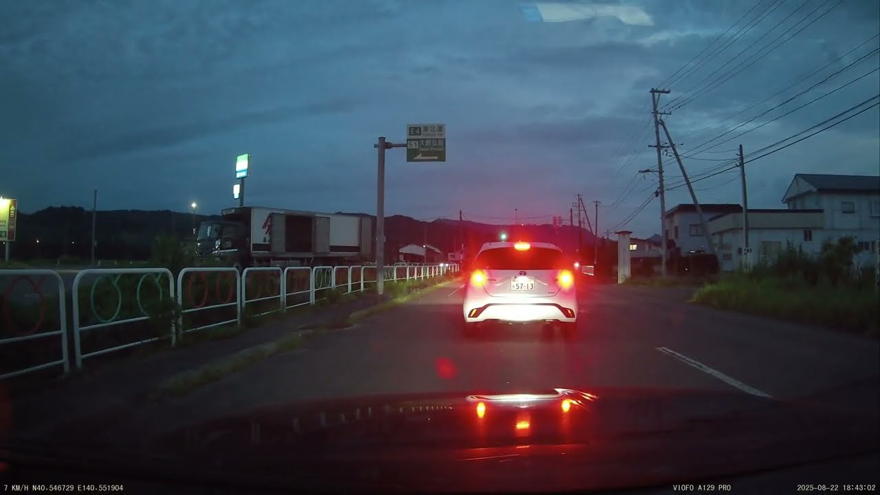 ピアッツァで行こう！助手席から見る風景　青森県編18　Let's go for a drive by ISUZU IMPULSE ! in Aomori chapter-18