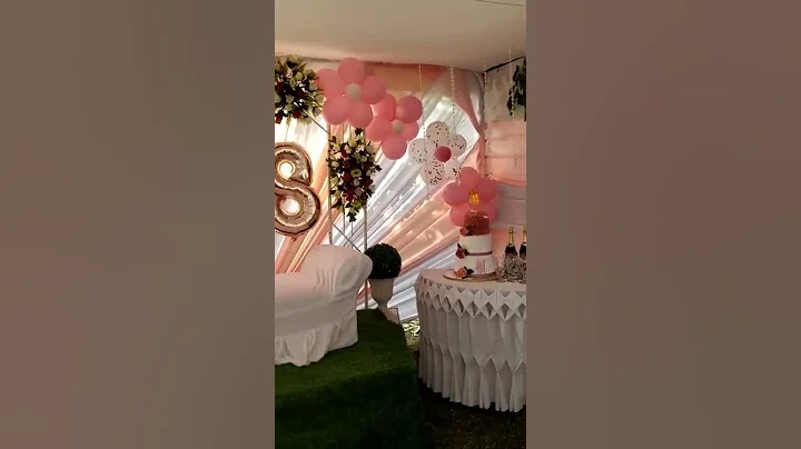Decoration Idea For                18 Birthday ❤️