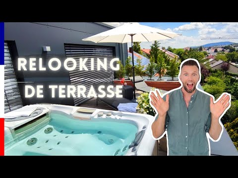 Comment refaire ça terrasse 2023  à moindre coût / Idées - Astuces - DIY d'un bac á fleurs XXL