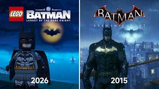 LEGO Batman: Legacy of the Dark Knight vs. Batman: Arkham Knight – Physics & Details Comparison