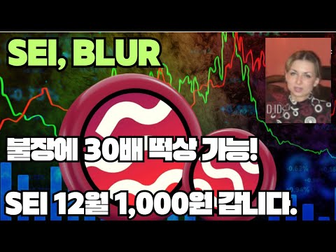 세이 코인과 블러 코인의 상승 이유. SEI BLUR