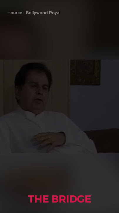 RIP Dilip Kumar💔 watch as he reflects upon his love for sports | Bridge #Shorts