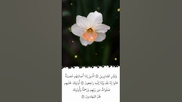 ⏱ | تلاوة في دقيقة | سورة البقرة | الآيات ١٥٥ - ١٥٧ | الشيخ عبدالباسط عبدالصمد