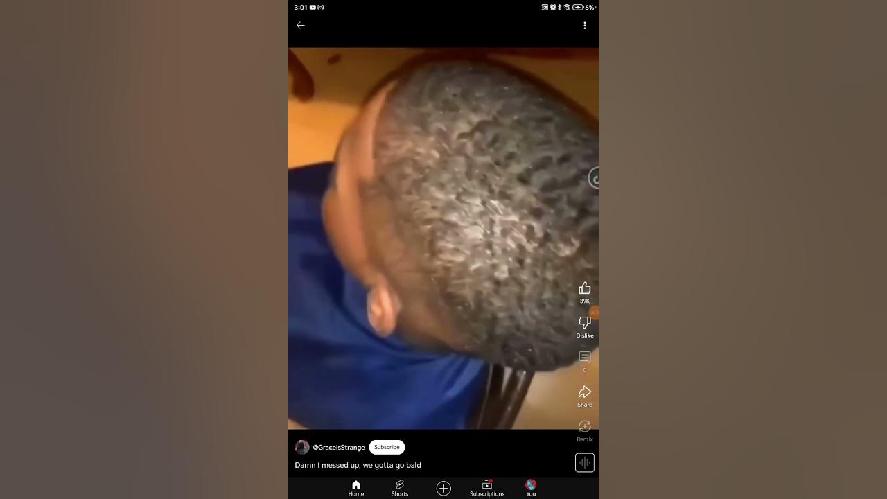 Damn I Messed Up We Gotta Go Bald Damn we messed up we gotta go bald meme - YouTube