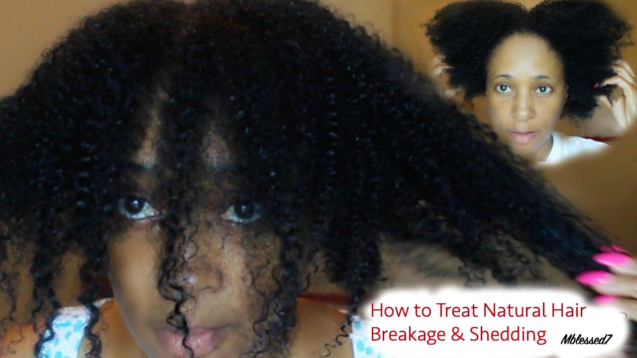 How To Treat Natural Hair Breakage Shedding Moist Overload