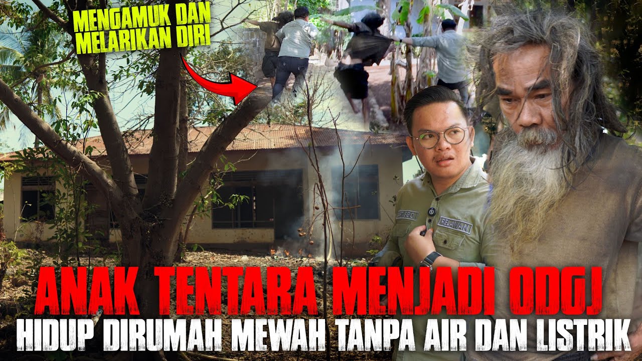 PULUHAN TAHUN HIDUP TANPA AIR DAN LISTRIK - ODGJ INI PUNYA RUMAH MEWAH DAN TANAH YANG SANGAT LUAS !!