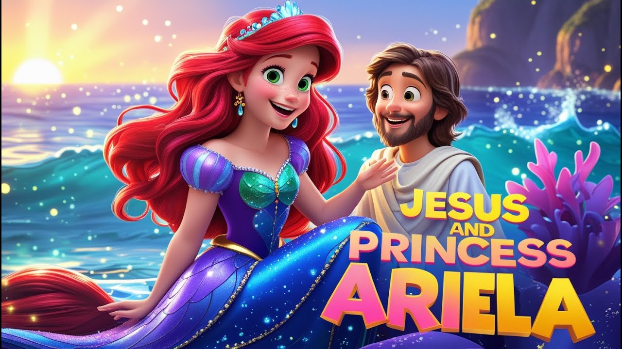 Jesus Helps Princess Ariela | Christian Kids Song Pixar Style